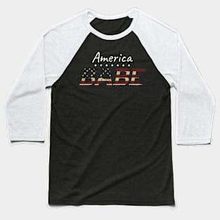 America Babe Baseball T-Shirt